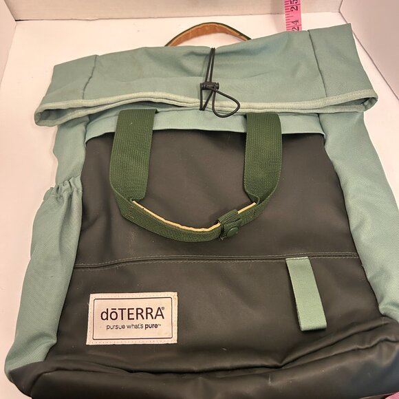 doTERRA Sustainable Backpack | Recycled PET Bottle Material | Green & Black - Picture 9 of 9